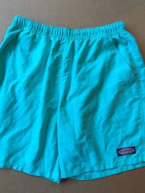 Vineyard Vines Men's Aqua Athletic Shorts